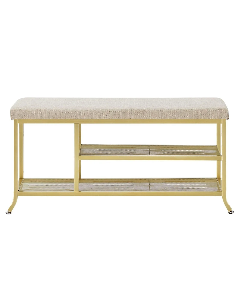 2 Tier Entryway Bench