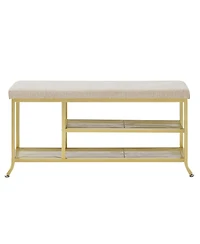 2 Tier Entryway Bench