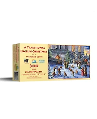 SunsOut A Traditional English Christmas 300 piece Jigsaw Puzzle for Adults Christmas