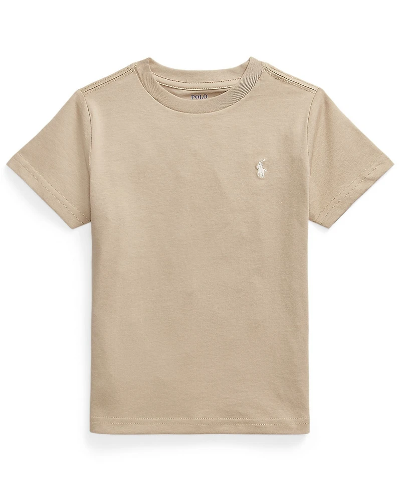 Polo Ralph Lauren Toddler and Little Boys Cotton Jersey Crewneck T-Shirt