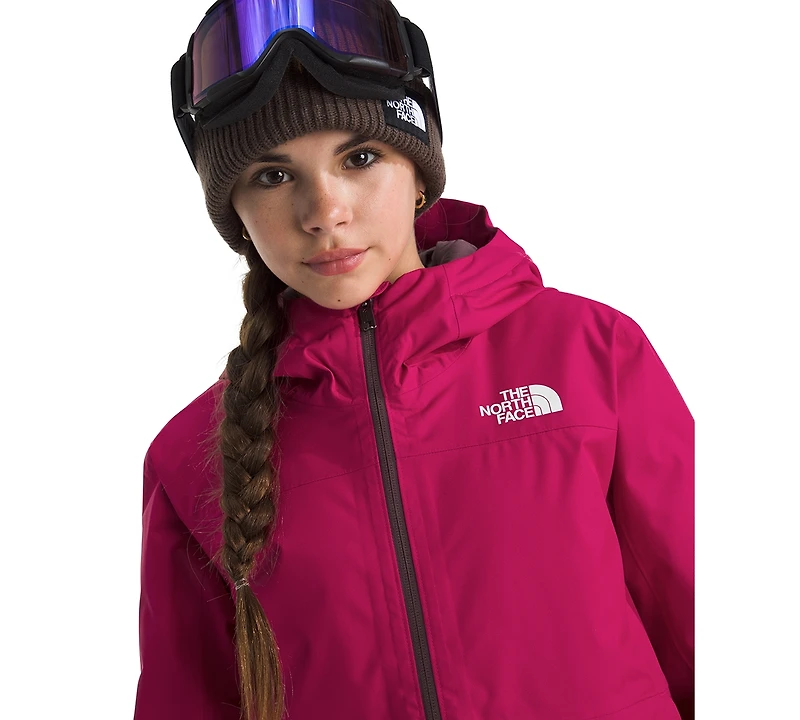 The North Face Girls' 7-16 Freedom Helmet-Compatible Hooded Insulated Jacket