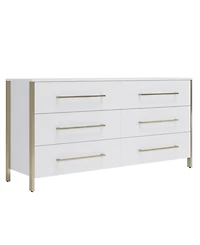 Furniture 34" Wood Emila Dresser