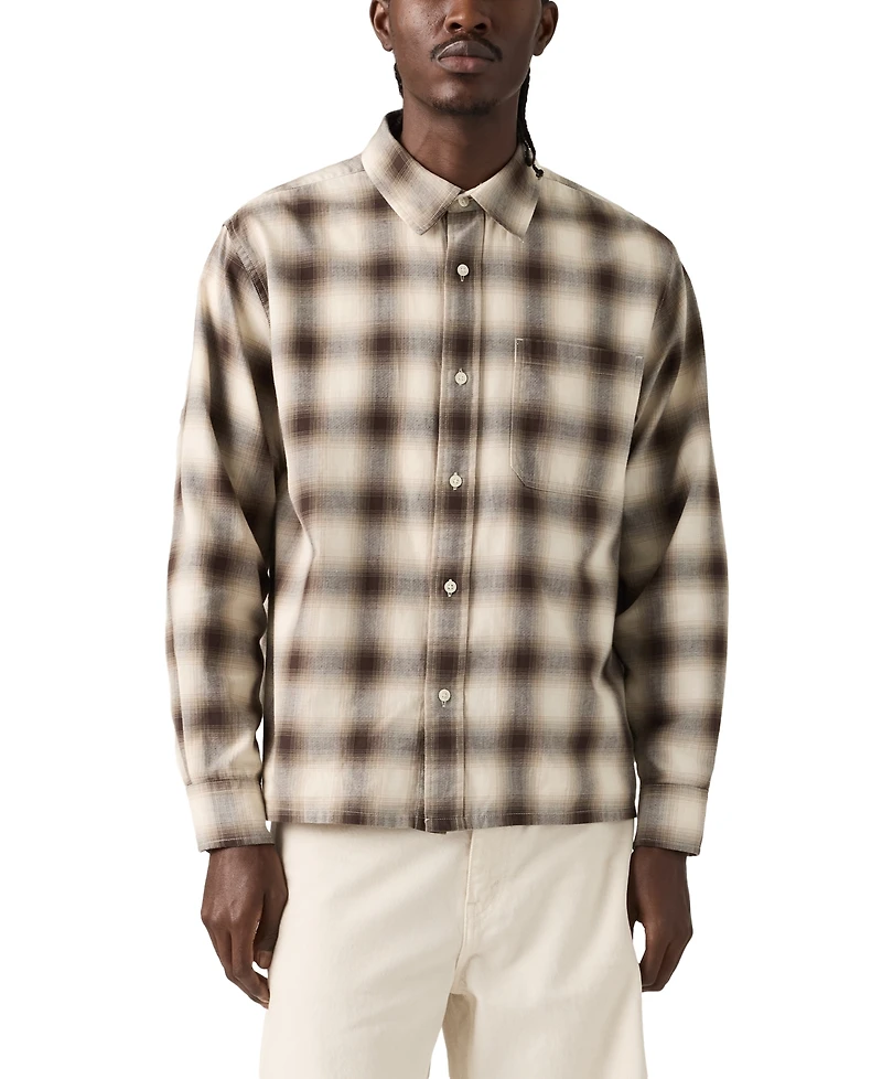 Levi's Men's Duboce Boxy Regular-Fit Overshirt