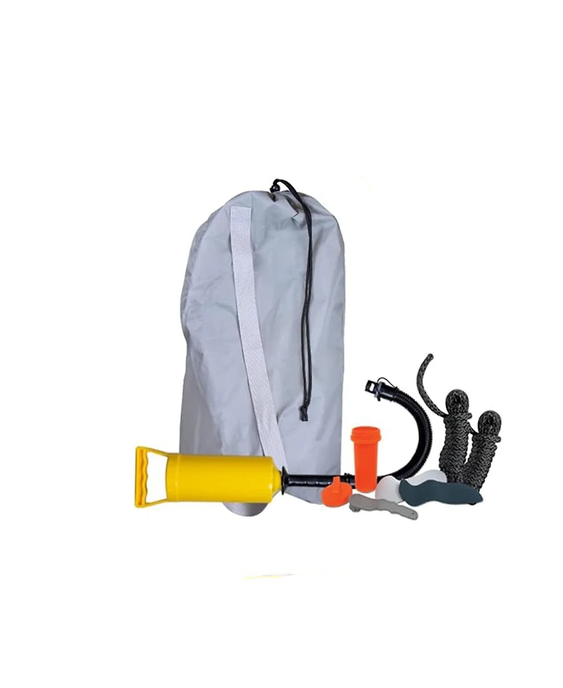 Solstice Inflatable Pup Plank Mini Dog Ramp Water Float Ladder Step, Multicolor