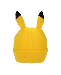 Pokemon Boys Pikachu Youth 2-Piece Knit Beanie & Gloves Set