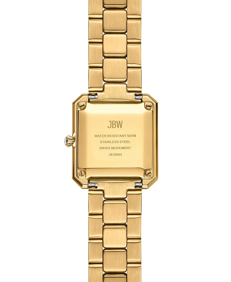 Jbw Arc Swiss Quartz Stainless Steel Watch 23mm