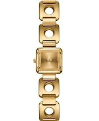 Jbw Women's Chasm Swiss Quartz 18k Gold-Plated Stainless Steel Watch, 22mm