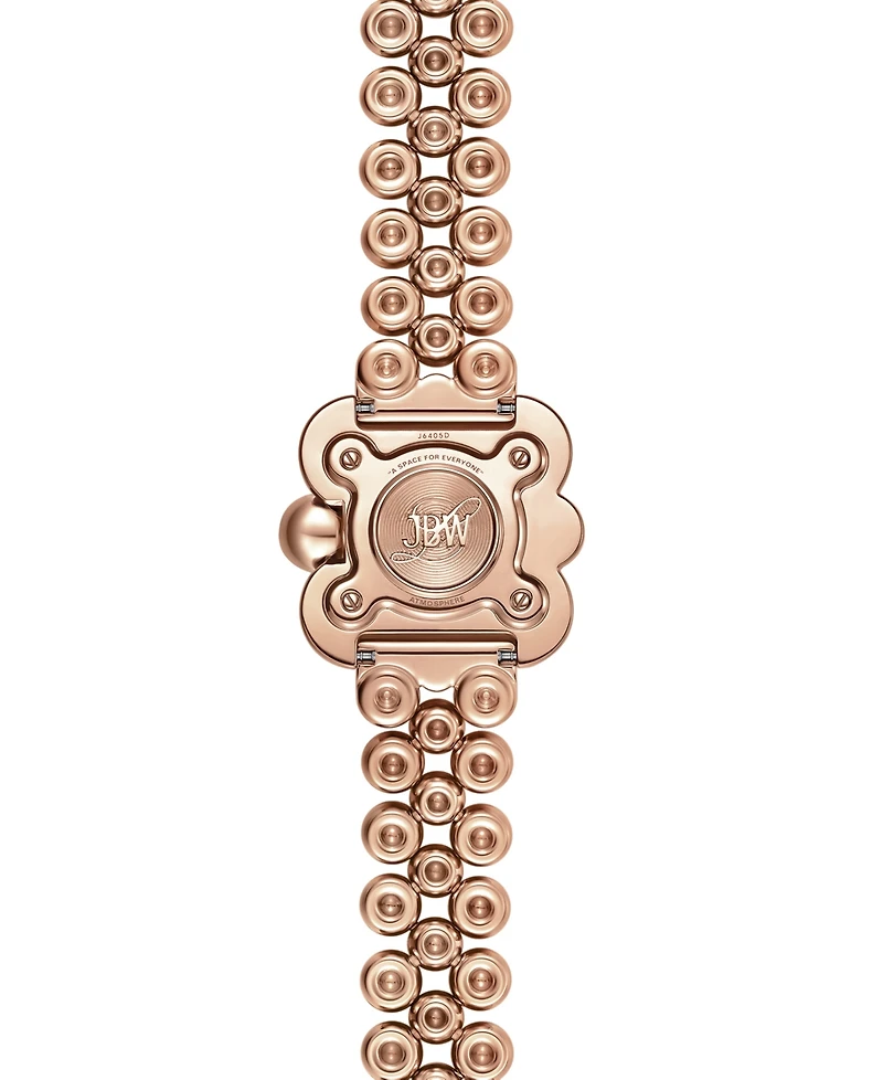 Jbw Women's Atmosphere Swiss Quartz 18k Rose Gold-Plated Stainless Steel Watch, 30mm