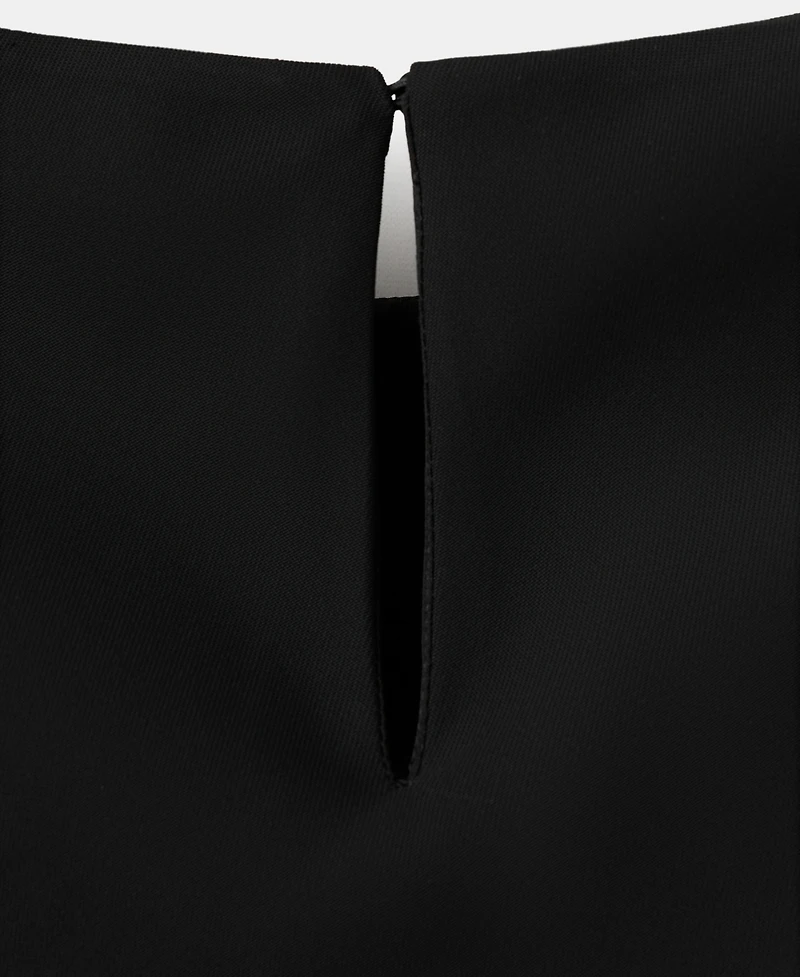 Mango Women's Asymmetrical Sleeves Dress