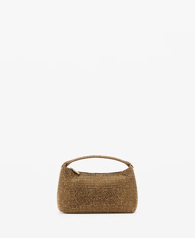 Mango Women's Rhinestones Handbag