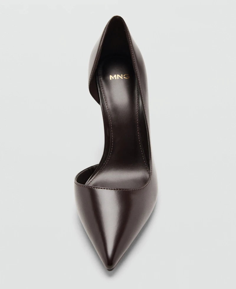 Mango Women's Asymmetrical Heeled Shoes