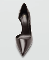 Mango Women's Asymmetrical Heeled Shoes