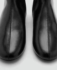 Mango Women's Zipped Flat Ankle Boots