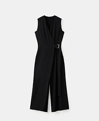 Mango Women's Belt Wrap Jumpsuit