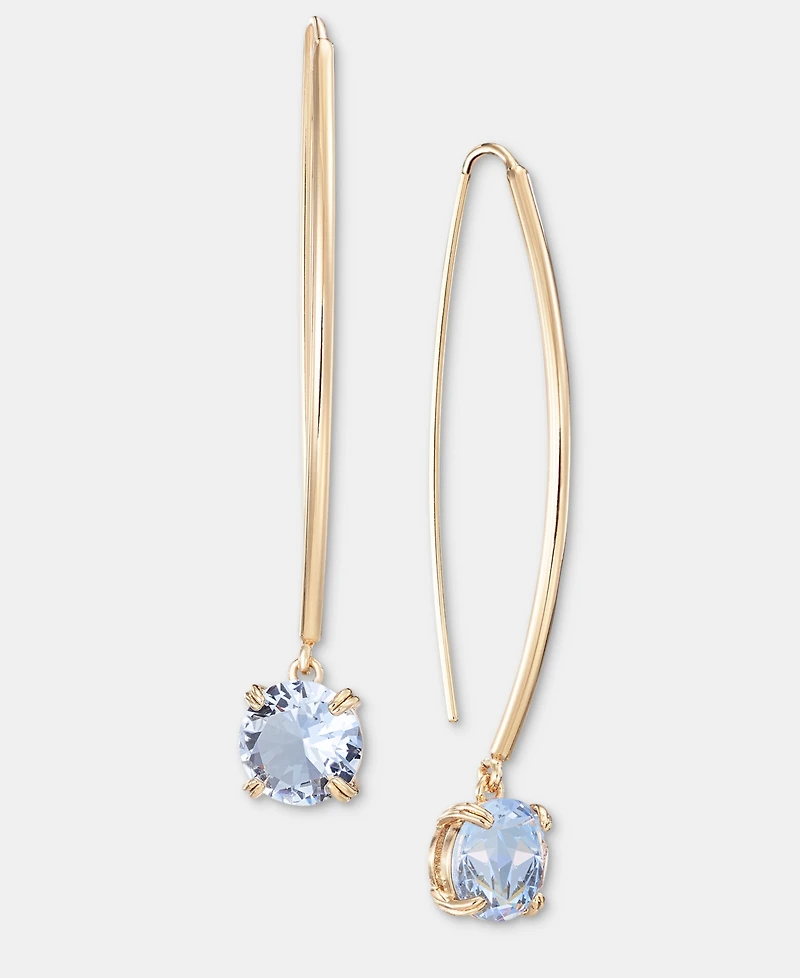 Lauren Ralph Lauren Solitaire Stone Threader Earrings
