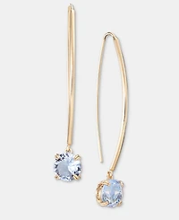Lauren Ralph Lauren Solitaire Stone Threader Earrings