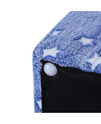 Qaba Kids Sofa with Glowing Star Design for 18-36 Months