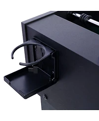 Rbied Mdf Foosball Table with Steel Rods, Modern Non-Slip Handles for Adults, Indoor Soccer Game