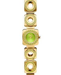 Jbw Chasm Japan Quartz 18k Gold-Plated Stainless Steel Watch, 18mm