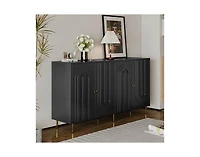Lovmor Minimalist Mdf Cabinet with Euro Hinges