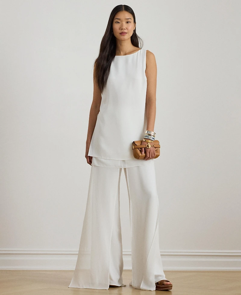 Lauren Ralph Women's Wide-Leg Pants