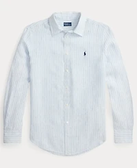 Polo Ralph Lauren Women's Classic Fit Striped Spread Collar Shirt