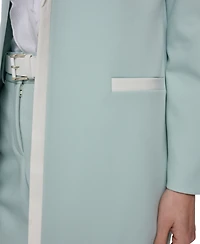 Tommy Hilfiger Women's Notch Collar Framed Topper Jacket