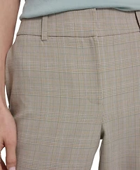 Tommy Hilfiger Women's Plaid Bootcut Trousers