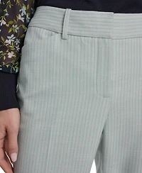 Tommy Hilfiger Women's Slim Fit Tonal Stripe Pants