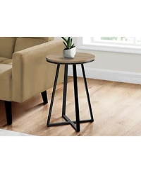 Lovmor Accent Table, Side, Round, End, Nightstand, Lamp, Living Room, Bedroom, Contemporary, Modern