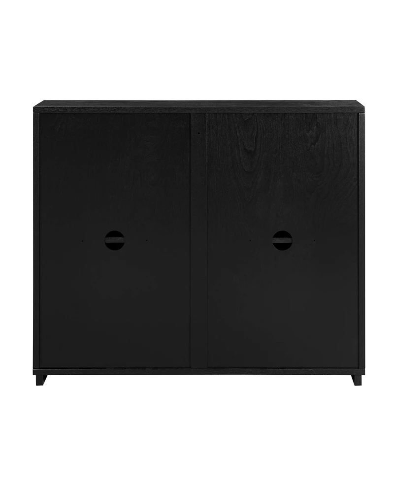 Streamdale Furniture Mid Century Modern V-Shape Storage Cabinet