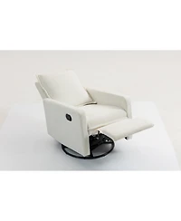 Streamdale Furniture Short Plush Manual Button Armchair Sofa