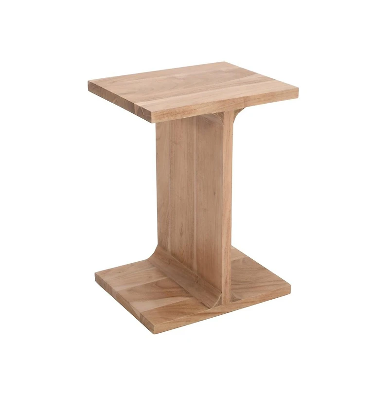 Jofran Idiom Solid Wood Modern Accent End I-Table