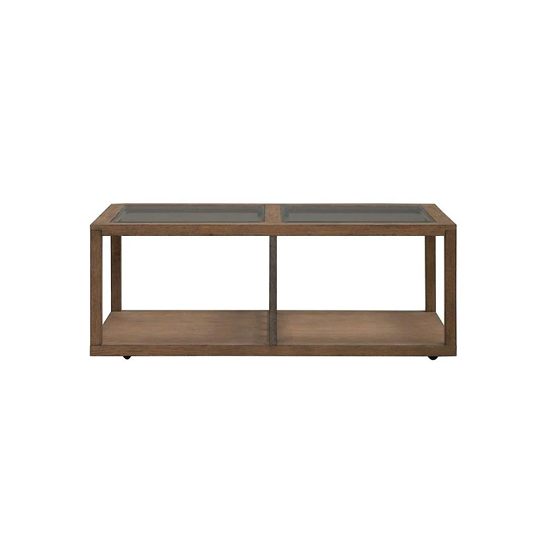 Liberty Furniture Bayhill Trellis Cocktail Table for Living Room