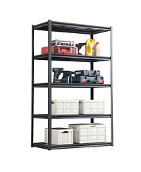 Streamdale Furniture 5-Tier Heavy-Duty Metal Storage Shelves, Adjustable for Garage, Basement, Kitchen