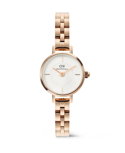 Daniel Wellington Women's Analog Rose Gold-Tone Stainless Steel Watch, 19mm