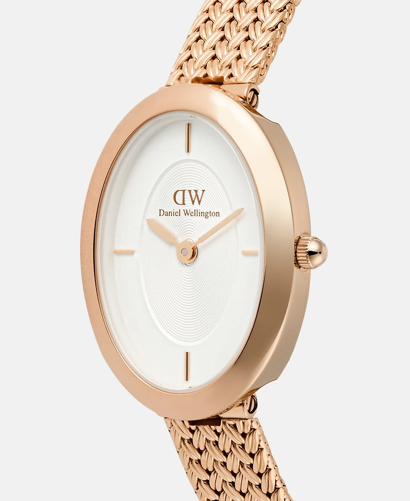 Daniel Wellington Women's Analog Rose Gold-Tone Stainless Steel Watch, 31 mm