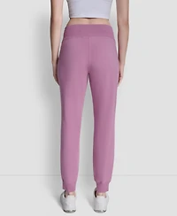 Dkny Sport Women's Logo-Drawstring High-Rise Joggers