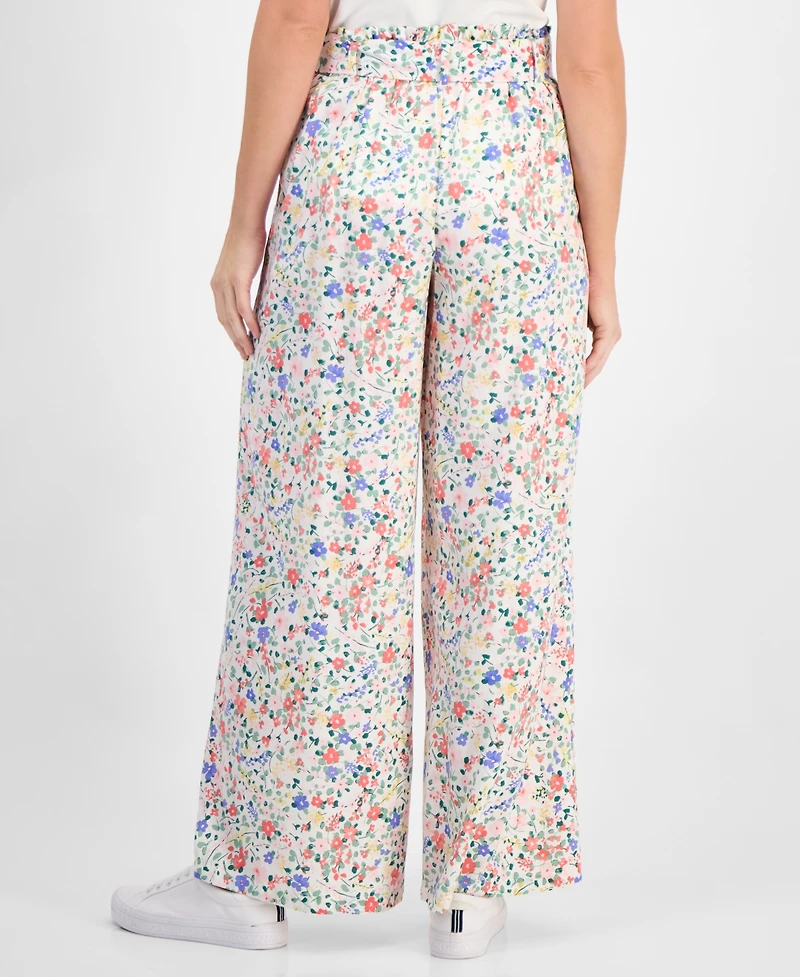 Nautica Women's Pull-On Belagio Floral Pants