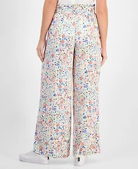 Nautica Women's Pull-On Belagio Floral Pants