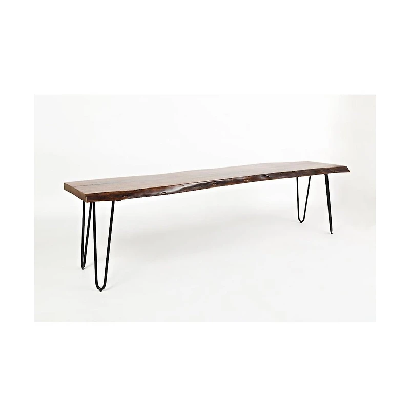 Jofran Nature's Edge 70" Solid Acacia Bench