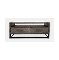 Jofran East Hampton Distressed 48" Solid Wood Coffee Table