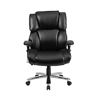 Emma+Oliver + 400 lb Big & Tall + Upholstered (Tufted) + Lumbar Knob Ergonomic + Office Chair