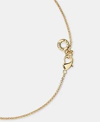 Anne Klein Cubic Zirconia Stationed Strand Necklace, 42" + 3" extender