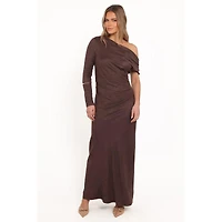 Petal and Pup Women's Olympia Off Shoulder Maxi Dress