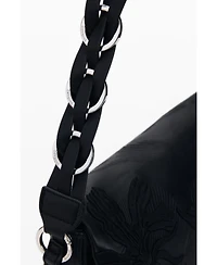 Desigual Women's Medium backpack with embroidered charms