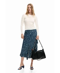 Desigual Women's Large bag with logo charm