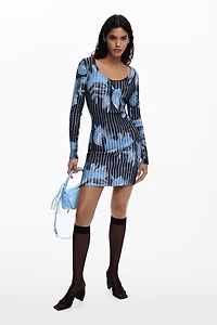 Desigual Women's Midi pleated dress