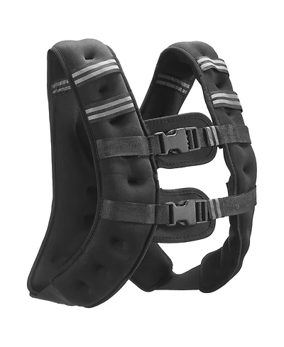 Sugfit Weighted Vest 16 Lb Adjustable Fitness Vest with Reflective Strips