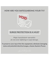 Austere V Series Power 4-Outlet Surge Protector With Omniport Usb & 20W Usb-c Pd Port